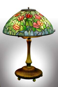 Authentic Tiffany Tulip Lamp